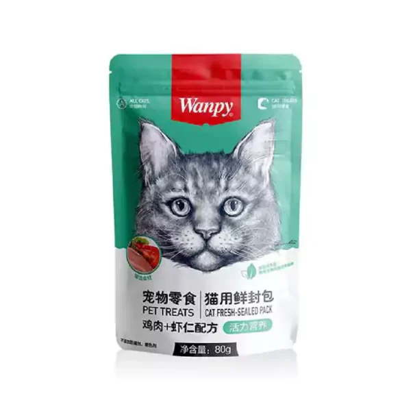 پوچ مرغ و میگو ونپی (سبز) 80 گرمی